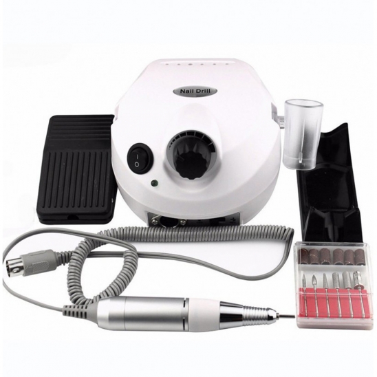 Nail Drill Pro (Nail Master) ZS-601 45000 оборотов / 65W, белый