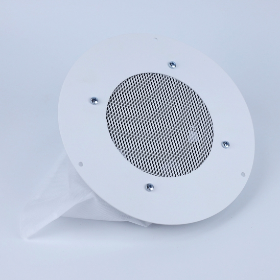 Пылесос для маникюра врезной NVF-2, металлический, белый65 W